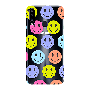 Capinha para Samsung A20s Anti Impacto Personalizada - Smiles - Sorrisos