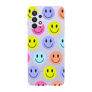 Capinha para Samsung A32 5G Anti Impacto Personalizada - Smiles - Sorrisos