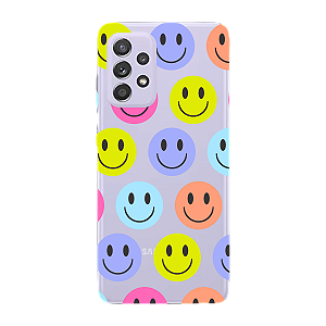 Capinha para Samsung A52s 5G Anti Impacto Personalizada - Smiles - Sorrisos