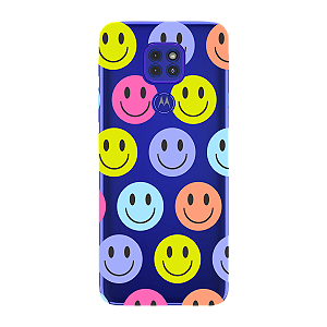 Capinha para Moto E7 Plus Anti Impacto Personalizada - Smiles - Sorrisos