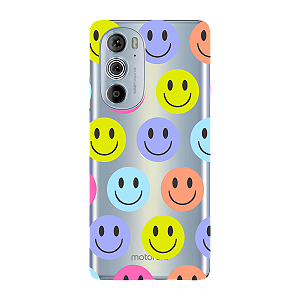 Capinha para Moto Edge 30 Pro Anti Impacto Personalizada - Smiles - Sorrisos