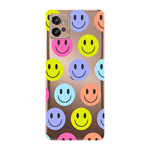 Capinha para Moto G32 Anti Impacto Personalizada - Smiles - Sorrisos