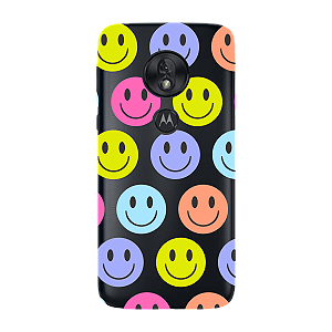 Capinha para Moto G7 Play Anti Impacto Personalizada - Smiles - Sorrisos
