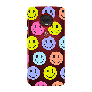 Capinha para Moto G7 Plus Anti Impacto Personalizada - Smiles - Sorrisos