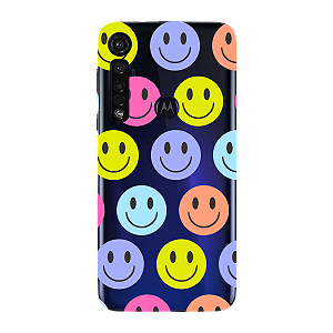 Capinha para Moto G8 Plus Anti Impacto Personalizada - Smiles - Sorrisos