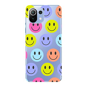 Capinha para Xiaomi Mi 11 Lite Anti Impacto Personalizada - Smiles - Sorrisos