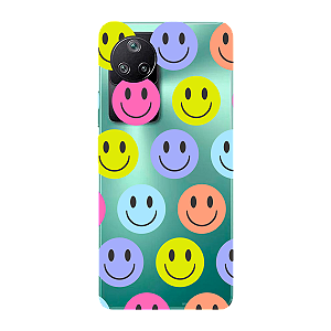 Capinha para Xiaomi Poco F4 Anti Impacto Personalizada - Smiles - Sorrisos