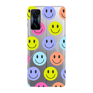 Capinha para Xiaomi Poco F4 GT Anti Impacto Personalizada - Smiles - Sorrisos