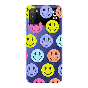 Capinha para Xiaomi Poco M3 Anti Impacto Personalizada - Smiles - Sorrisos