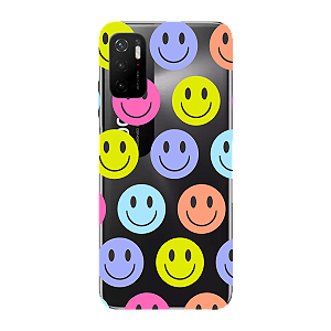Capinha para Xiaomi Poco M3 Pro Anti Impacto Personalizada - Smiles - Sorrisos