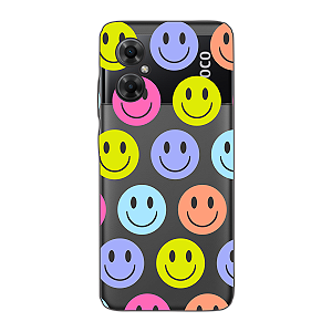 Capinha para Xiaomi Poco M4 5G Anti Impacto Personalizada - Smiles - Sorrisos