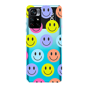 Capinha para Xiaomi Poco M4 Pro 5G Anti Impacto Personalizada - Smiles - Sorrisos