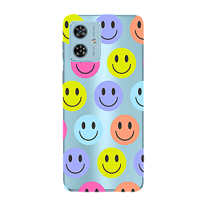 Capinha para Moto G54 Anti Impacto Personalizada - Smiles - Sorrisos