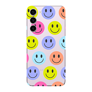 Capinha para Samsung S23 FE Anti Impacto Personalizada - Smiles - Sorrisos