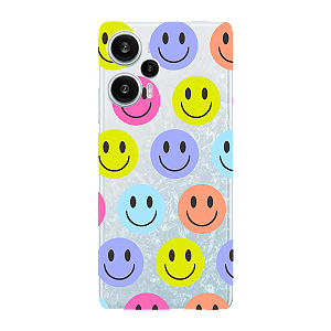 Capinha para Xiaomi Poco F5 Anti Impacto Personalizada - Smiles - Sorrisos