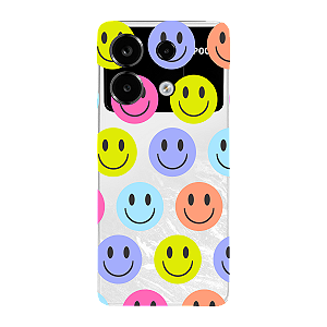 Capinha para Xiaomi Poco X6 Anti Impacto Personalizada - Smiles - Sorrisos
