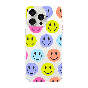 Capinha para iPhone 15 Pro Max Anti Impacto Personalizada - Smiles - Sorrisos
