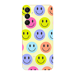 Capinha para Samsung A55 Anti Impacto Personalizada - Smiles - Sorrisos