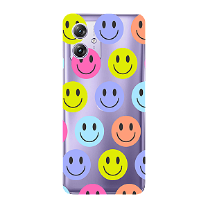 Capinha para Moto G64 Anti Impacto Personalizada - Smiles - Sorrisos