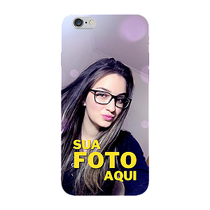 Capinha para iPhone 6 / 6s Anti Impacto Personalizada Com Foto