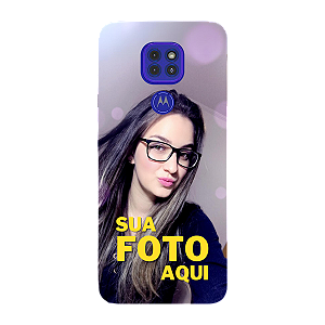 Capinha para Moto E7 Plus Anti Impacto Personalizada Com Foto