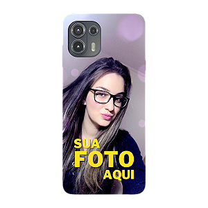 Capinha para Moto Edge 20 Lite Anti Impacto Personalizada Com Foto