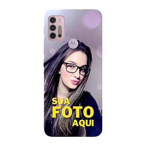Capinha para Moto G30 Anti Impacto Personalizada Com Foto