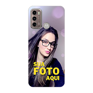 Capinha para Moto G60 Anti Impacto Personalizada Com Foto