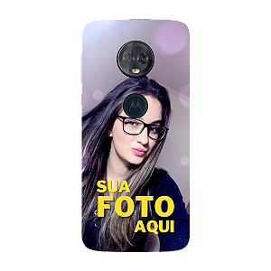 Capinha para Moto G6 Play Anti Impacto Personalizada Com Foto