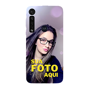Capinha para Moto G8 Plus Anti Impacto Personalizada Com Foto