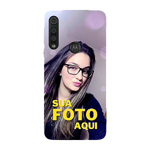 Capinha para Moto One Macro Anti Impacto Personalizada Com Foto