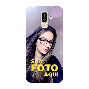 Capinha para Samsung A6 Plus Anti Impacto Personalizada Com Foto
