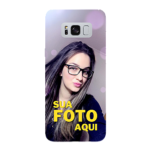 Capinha para Samsung S8 Plus Anti Impacto Personalizada Com Foto