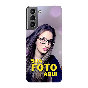 Capinha para Samsung S21 Anti Impacto Personalizada Com Foto