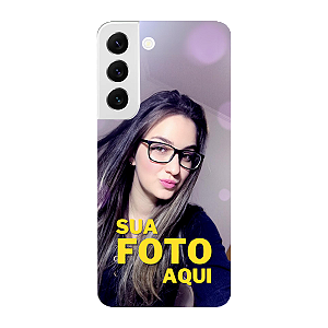 Capinha para Samsung S22 Anti Impacto Personalizada Com Foto