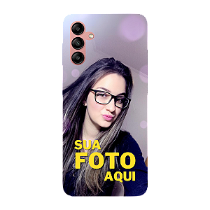 Capinha para Samsung A04s Anti Impacto Personalizada Com Foto