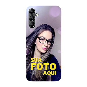Capinha para Samsung A14 Anti Impacto Personalizada Com Foto