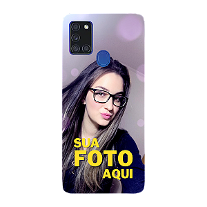 Capinha para Samsung A21s Anti Impacto Personalizada Com Foto
