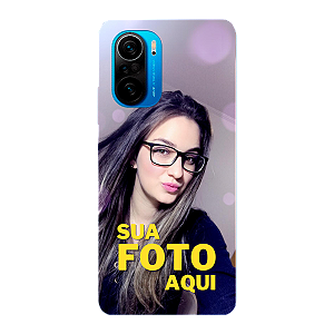Capinha para Xiaomi Poco F3 Anti Impacto Personalizada Com Foto