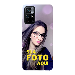 Capinha para Xiaomi Poco M4 Pro 5G Anti Impacto Personalizada Com Foto