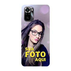Capinha para Xiaomi Poco M5s Anti Impacto Personalizada Com Foto