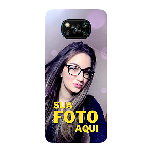 Capinha para Xiaomi Poco X3 Pro Anti Impacto Personalizada Com Foto