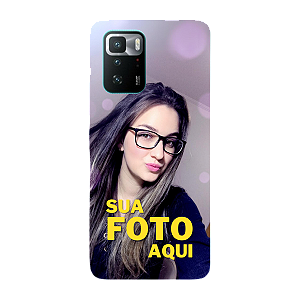 Capinha para Xiaomi Poco X3 GT Anti Impacto Personalizada Com Foto