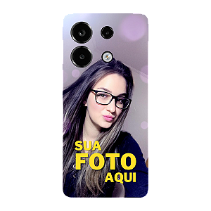 Capinha para Xiaomi Poco X6 Anti Impacto Personalizada Com Foto