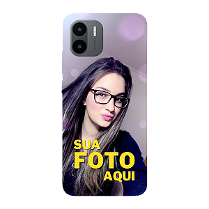 Capinha para Xiaomi RedMi A1+ Plus Anti Impacto Personalizada Com Foto