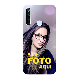 Capinha para Xiaomi RedMi Note 8T Anti Impacto Personalizada Com Foto