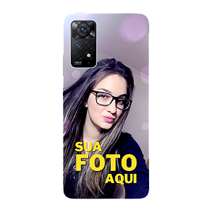 Capinha para Xiaomi RedMi Note 11 Pro 4G e 5G Anti Impacto Personalizada Com Foto