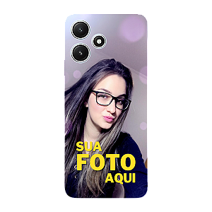 Capinha para Xiaomi RedMi 12 5G Anti Impacto Personalizada Com Foto