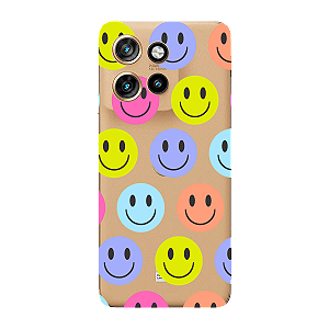 Capinha para Moto Edge 50 Neo Anti Impacto Personalizada - Smiles - Sorrisos