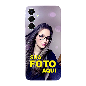 Capinha para Samsung A16 Anti Impacto Personalizada Com Foto